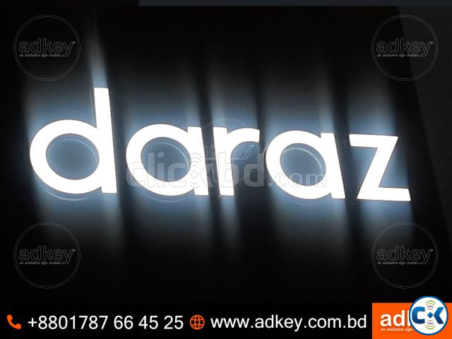 led sign neon sign with acp board | ClickBD large image 0