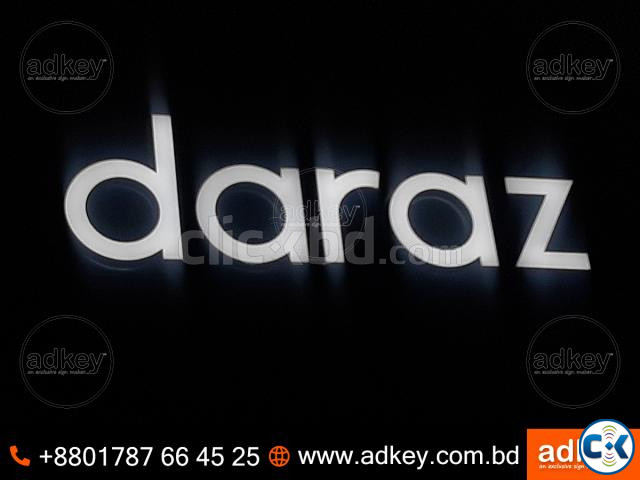 led sign neon sign with acp board | ClickBD large image 4