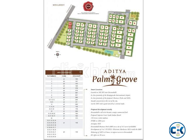 Converted Premium Residential Plots with tons of AMENITIES  | ClickBD large image 0