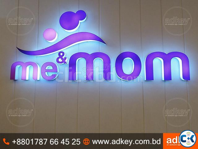 led sign neon sign with acp board | ClickBD large image 1