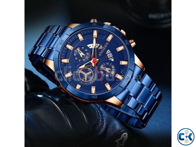 FNGEEN Luxury 100 Original Waterproof Premium Watch | ClickBD large image 0