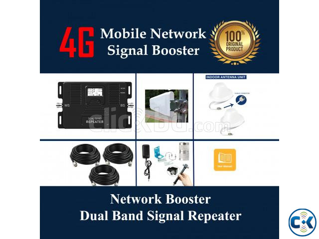 Signal Repeater 4G Mobile Network Booster for All Carriers | ClickBD large image 0