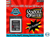 Sony 32GB G Series 440MB s Super High-Speed XQD Memory Card