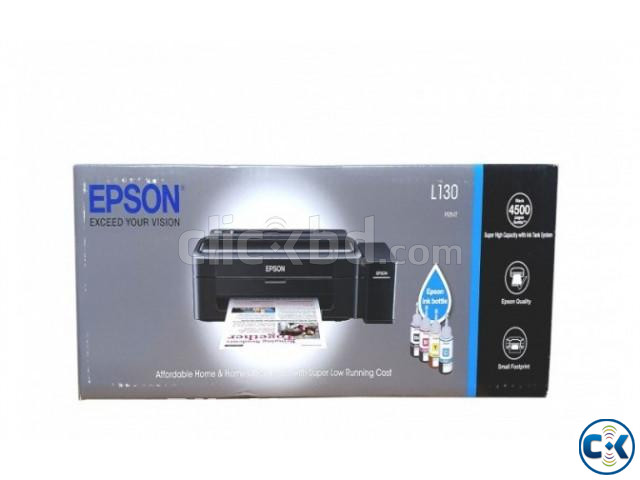 Epson L130 4Color Ink tank Ready Photo Printer | ClickBD large image 0