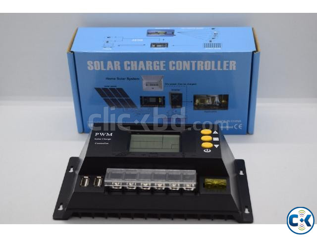 SOLAR CHARGE CONTROLLER 30A with USB | ClickBD large image 0