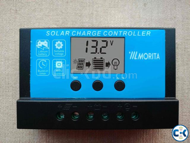 SOLAR CHARGE CONTROLLER 10A 12V | ClickBD large image 0
