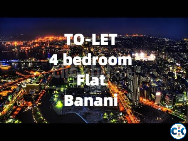 4 Bedroom Beautiful Apartment For Rent Banani | ClickBD large image 0