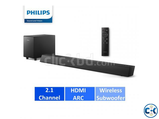 Philips TAB5305 98 2.1-CH 70W Wireless Subwoofer Sound Bar | ClickBD large image 1