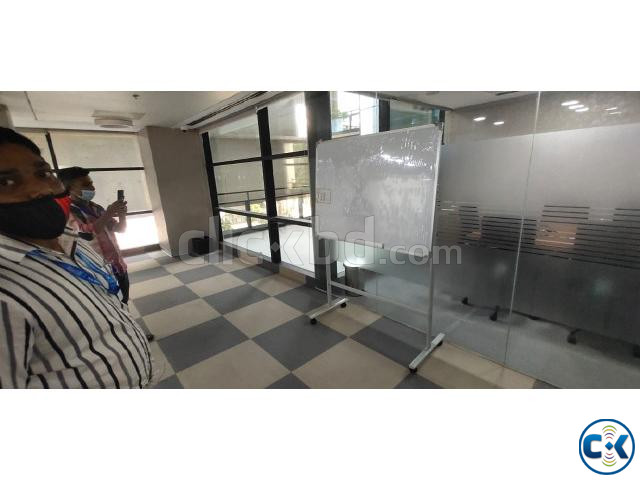 3 4 Feet Reversible Whiteboard Both Side Magnetic With Stand | ClickBD large image 2