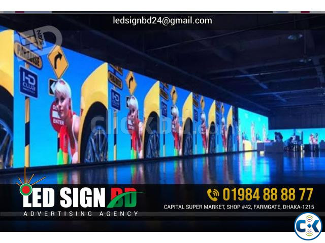 HD Indoor Outdoor LED Display Screen Panel | ClickBD large image 3