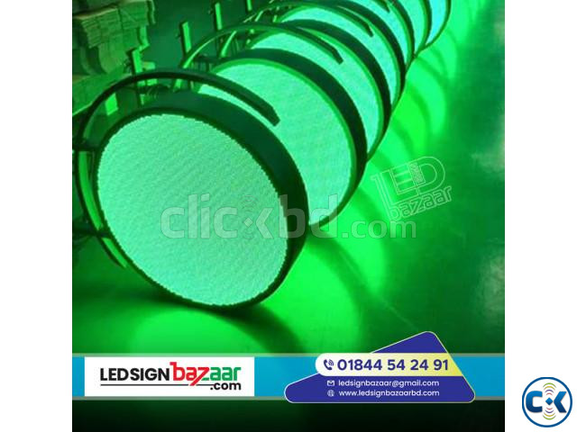 Bell Sign Board Led Round Sign Board | ClickBD large image 0