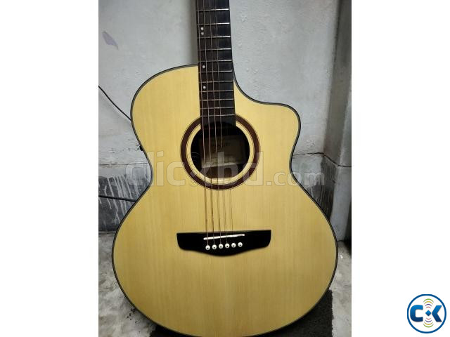 Diviser Semi-Acoustic Guitar with Equalizer Fully Fresh  | ClickBD large image 0