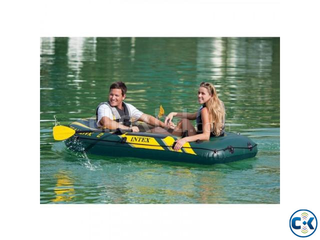 Seahawk 2 Inflatable Fishing Air Boat Set 2 Person  | ClickBD large image 2