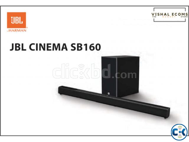 JBL Cinema SB160 Soundbar with Wireless Subwoofer 220W | ClickBD large image 0