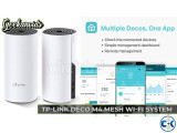 TP-Link Deco M4 2 Pack Whole Home Mesh Wi-Fi System AC1200