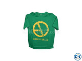 Exclusive Green 100 Cotton half Sleeve T Shirt For Men