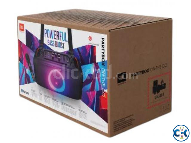 JBL PartyBox On-The Go Speaker with Wireless Microphone | ClickBD large image 1