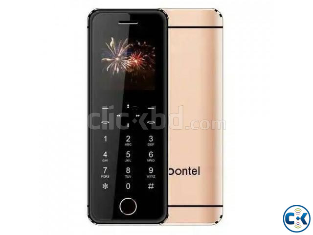 Bontel L2 Slim Phone Dual Sim Keypad Touch Free Silicon Cove | ClickBD large image 0