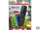 Maxtel Max12 Folding Phone Dual Sim with warranty