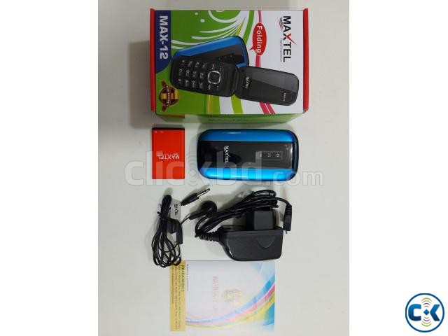 Maxtel Max12 Folding Phone Dual Sim with warranty | ClickBD large image 3
