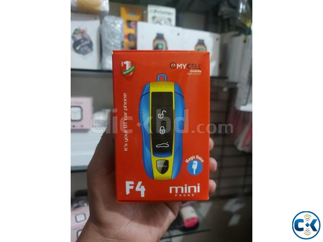 Mycell F4 Mini Car Folding Phone With Warranty Dual Sim | ClickBD large image 0