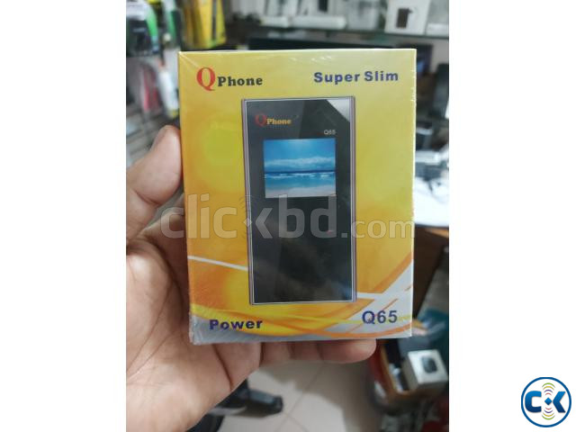 Qphone Q65 Card Phone Dual Sim With Warranty | ClickBD large image 0