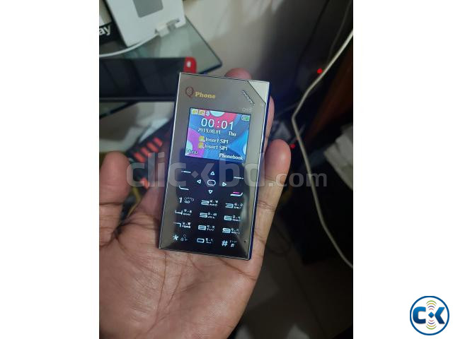 Qphone Q65 Card Phone Dual Sim With Warranty | ClickBD large image 2