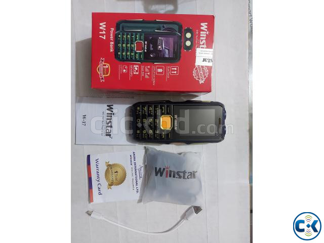 Winstar W17 Power Bank Phone 7000mAh Dual Sim With Warranty | ClickBD large image 0