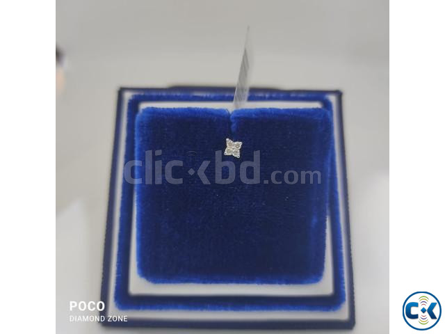 Four Stone Diamond Nose Pin | ClickBD large image 0