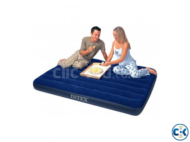 intex Double Air Bed With Electric Pummer | ClickBD large image 1