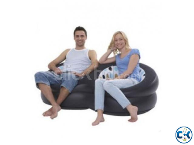 Jilong Relax Double Air Sofa With Electic Pumper | ClickBD large image 1