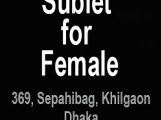 Sub-Let for female