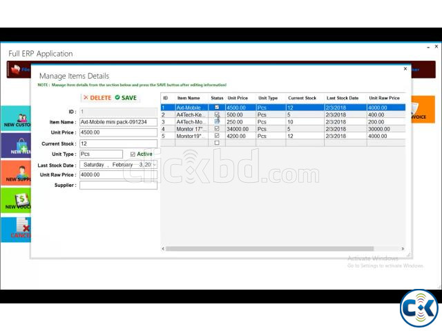 ERP INVOICE oftware offline Online With All Device | ClickBD large image 3