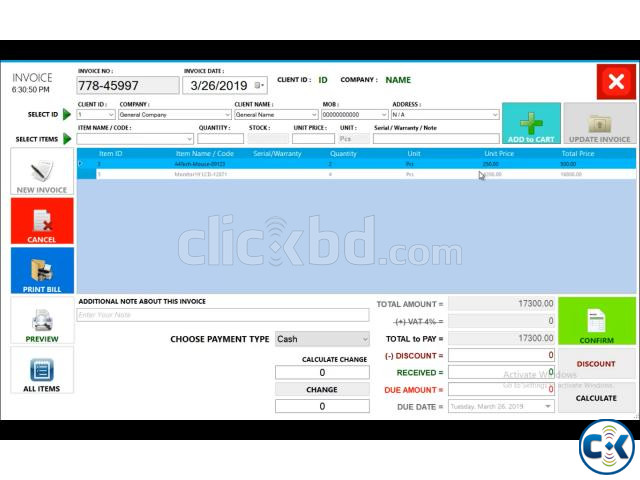 ERP INVOICE oftware offline Online With All Device | ClickBD large image 4