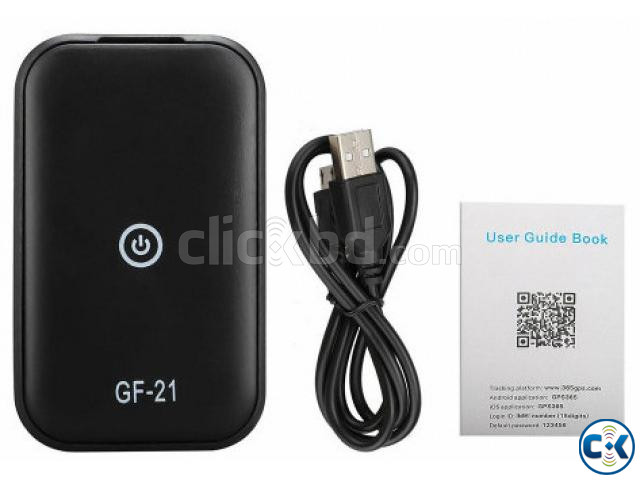 GF21 Mini GPS Tracker App Anti-Lost Device Voice Control Rec | ClickBD large image 2