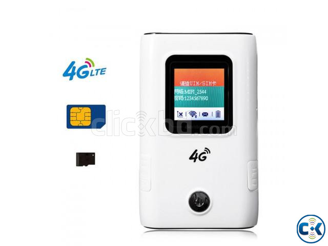 4G Wifi Pocket Router 6000mAH Power Bank With Sim Card Slot | ClickBD large image 0