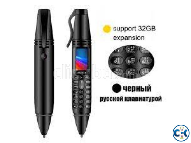 Cell Phone Dual SIM Card GSM Pen Shaped Mobile mini Phone | ClickBD large image 0