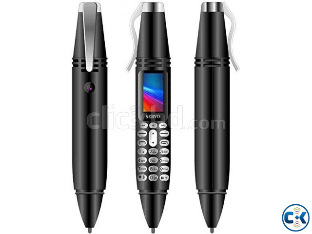 Cell Phone Dual SIM Card GSM Pen Shaped Mobile mini Phone | ClickBD large image 1