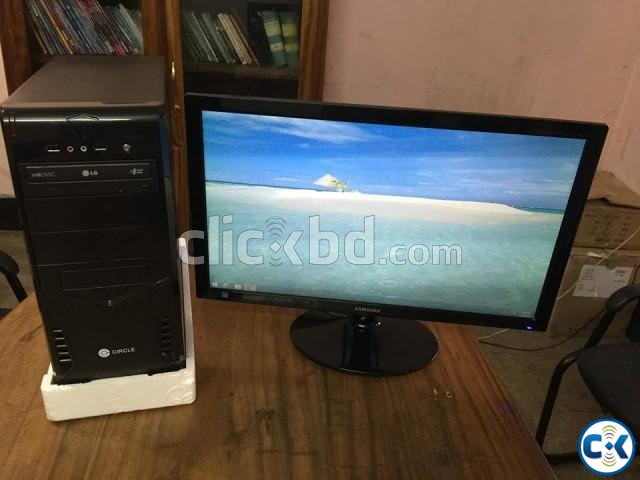 New Offer Core 2Duo HP HDD160GB Ram4GB Monitor 20 LED | ClickBD large image 1