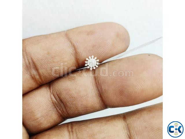 Diamond With Gold Nose pin 50 0FF | ClickBD large image 1