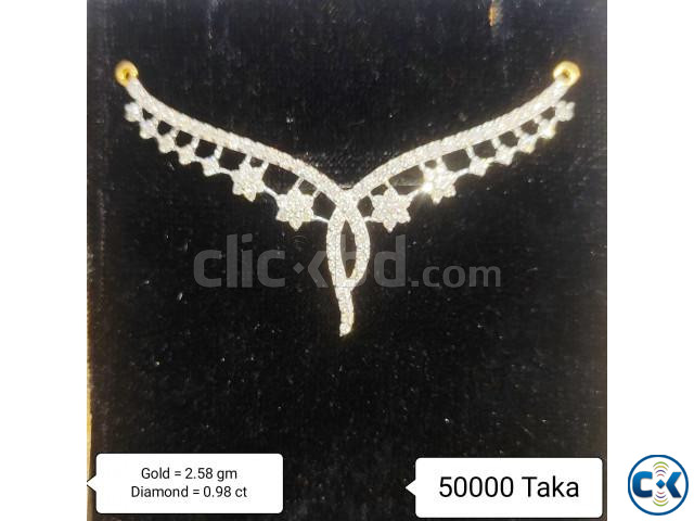 Diamond With Gold Tonmoniya 50 OFF | ClickBD large image 1