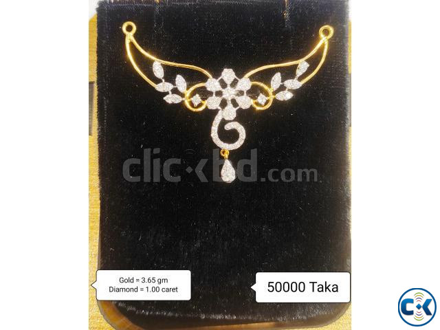 Diamond With Gold Tonmoniya 50 OFF | ClickBD large image 2