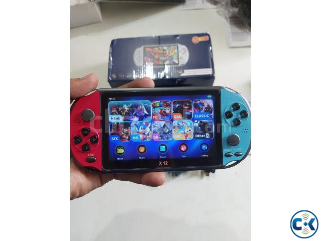 X12 Game Player 5.1 inch Double rocker 8G Handheld Retro Gam | ClickBD large image 0