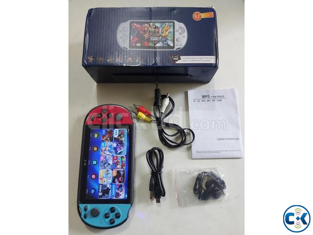X12 Game Player 5.1 inch Double rocker 8G Handheld Retro Gam | ClickBD large image 2