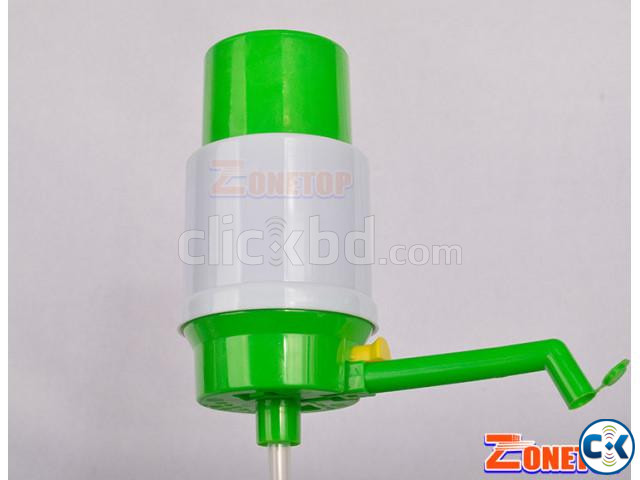 20 liter Plastic Manual Air Hand Pressure Drinking Water Dis | ClickBD large image 1