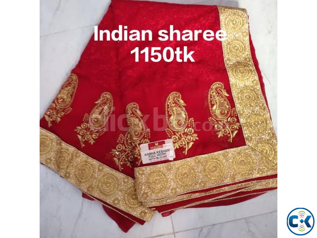 gorgeous exclusive indian saree | ClickBD large image 0