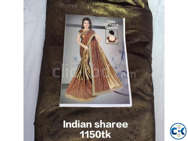 gorgeous exclusive indian saree | ClickBD large image 1