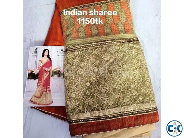 gorgeous exclusive indian saree | ClickBD large image 2