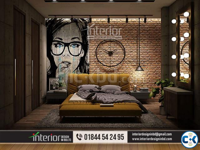 Bedroom Interior Design in Bangladesh | ClickBD large image 4