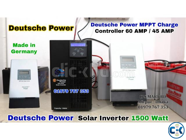 Deutsche Power MPPT Solar Charge Controller 45A 60A Germany | ClickBD large image 2